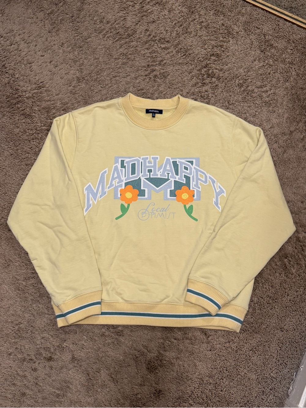 RARE Madhappy Local Optimist Crewneck